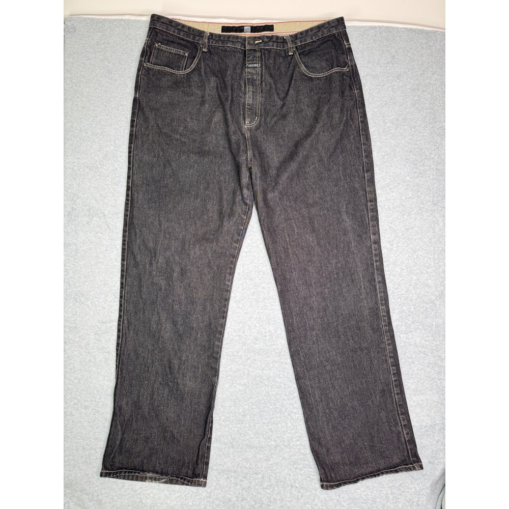 Vintage Marithe Francois Girbaud Mens 42M Black Denim Jeans Baggy Streetwear 90s